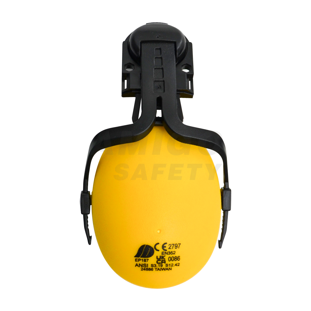Orejera Adaptable al Casco NRR 30 dB LAMIRA Amarillo AS-4466 … - 1